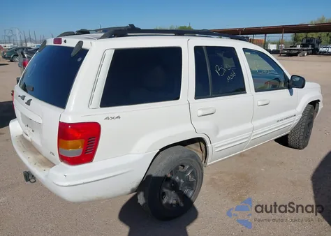 1999 Jeep Grand Cherokee Limited z USA, uszkodzony, nr VIN 1J4GW68N3XC794768